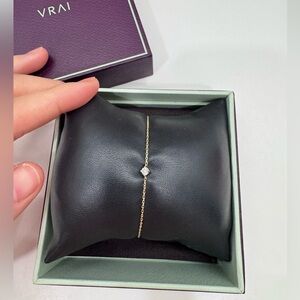 Vrai & Oro, Duo Lariat Bracelet